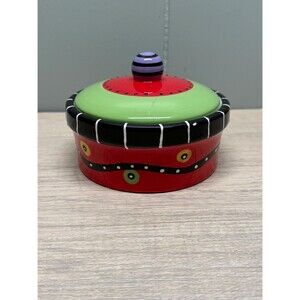Vintage Ganz Ceramic Trinket Box